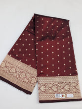 Load image into Gallery viewer, Maroon Banarasi Saree
