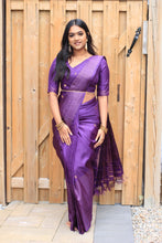 Load image into Gallery viewer, Berry Silk Saree
