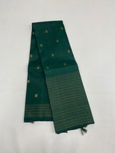 Load image into Gallery viewer, Emerald Green Silk Saree
