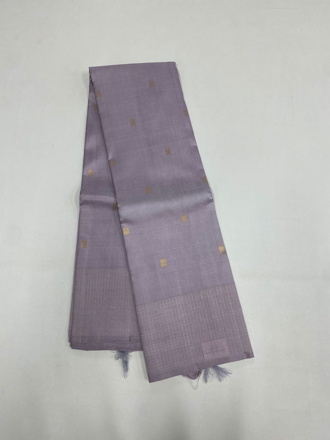 Lavender Silk Saree