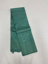 Load image into Gallery viewer, Teal Silk Saree
