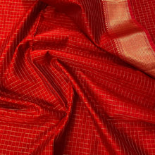 Load image into Gallery viewer, Red Maheshwari Silk Cotton
